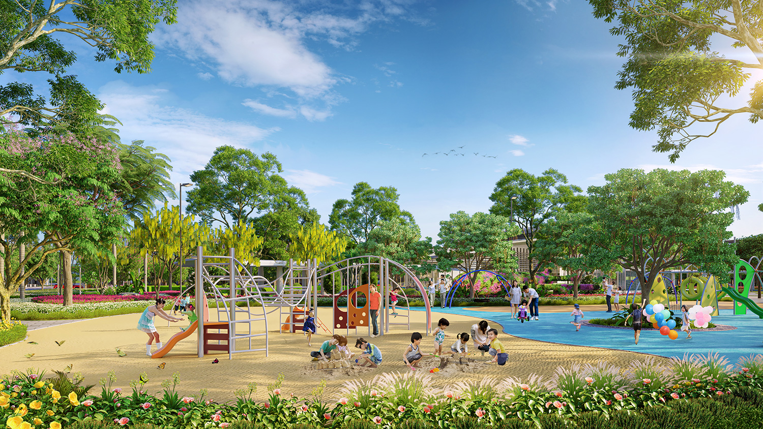 Công viên giải trí Sky Park tại Gem Sky World