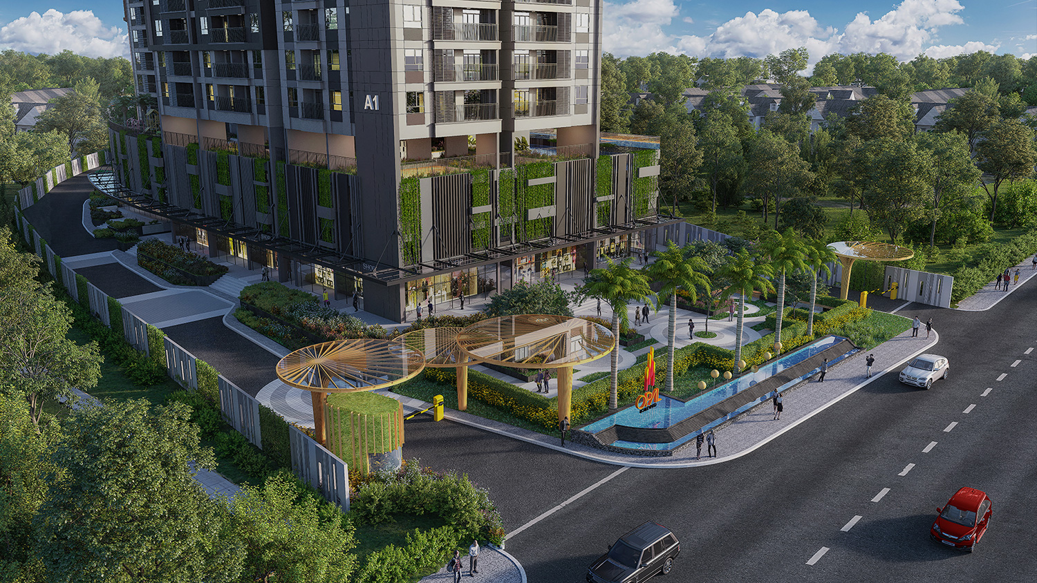 Khu vui chơi trẻ em tại Opal Boulevard