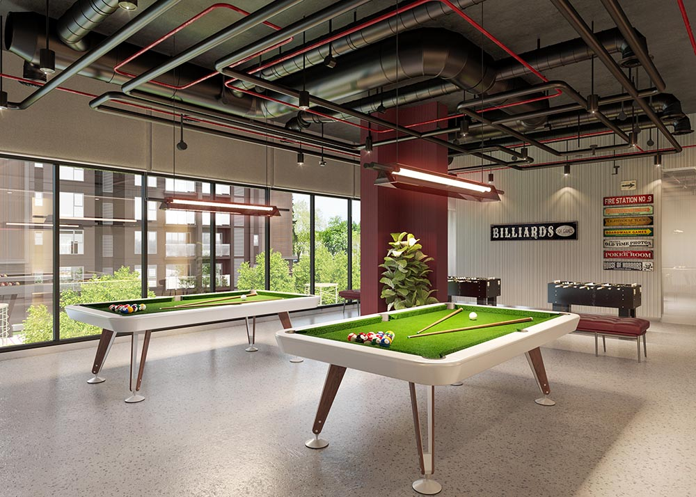 Billards tại The Privé