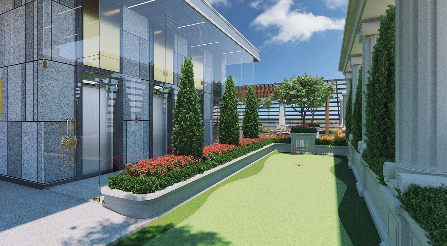 Sân golf tại St. Moritz